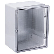 корпус пластиковый щмпп 500х400х240мм прозрачная дверь ухл1 ip65 iek 