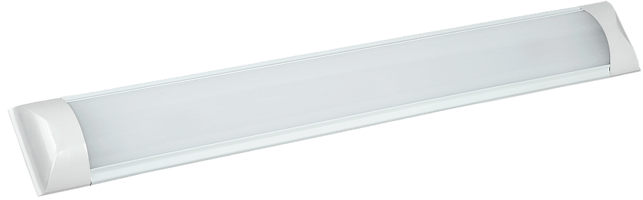 светильник led дбо 5005 18вт 6500к ip20 75х600мм сталь iek