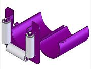 ролик для прокладки кабеля вр 150 (вводной в трубу) 