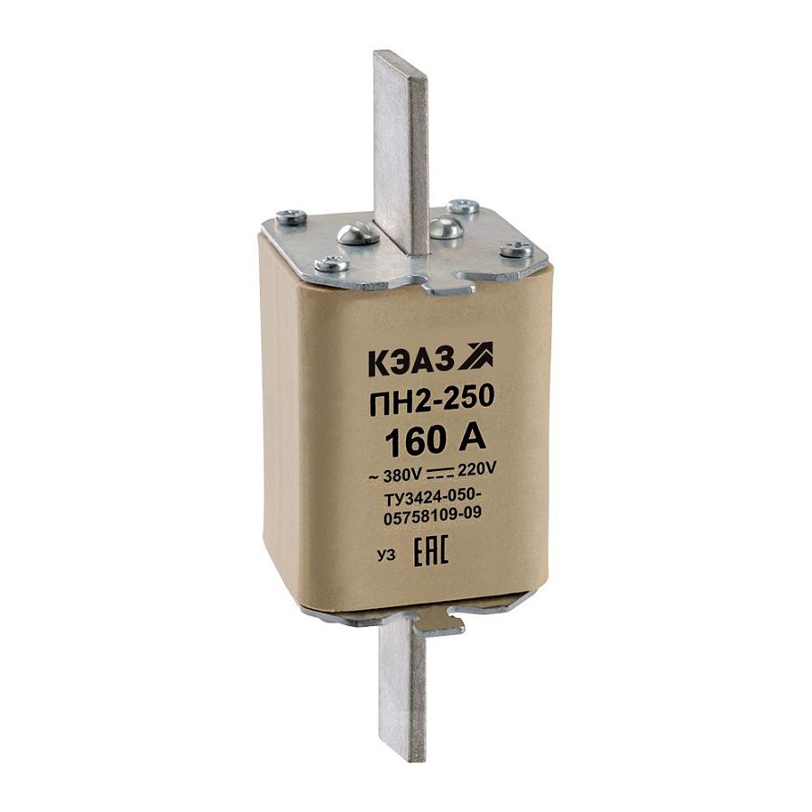 вставка плавкая пн2-250-250а-у3-кэаз (медь)