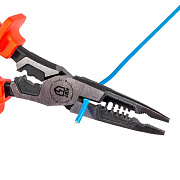 длинногубцы многофункциональные диэлектрические 200 мм серия стандарт для работ под напряжением до 1000 в (квт) 