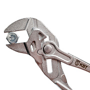 клещи переставные 260мм- гаечный ключ серия профи (квт) 