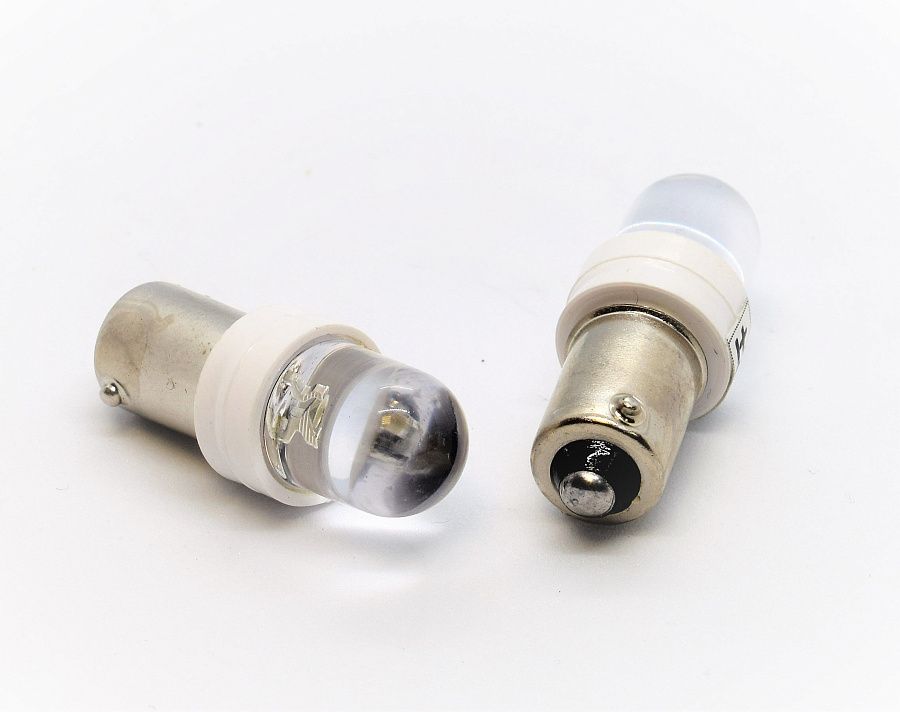 светодиодная коммутаторная лампа скл 8а-бп-2-36 прозрачная, м8