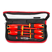 набор диэлектрических отверток нио-2206-s серия профи (квт) 