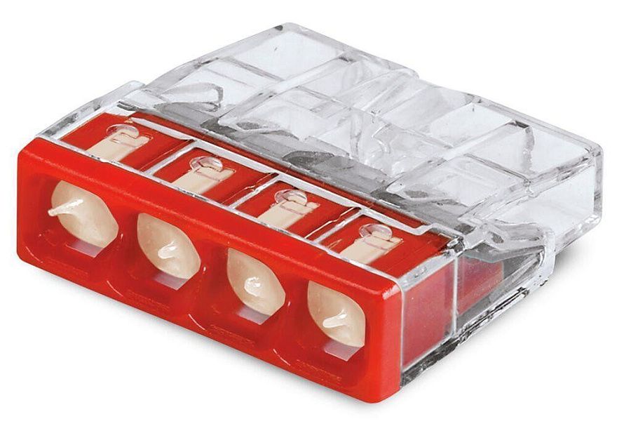 клемма wago 2273-244 4х2,5мм2 (упак.100шт.) с пастой