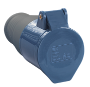 розетка переносная сси-223 2p+pe 32а 200-250в ip44 iek 