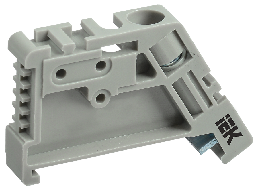 ограничитель на din-рейку пластик (упак.50шт) iek 