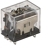 реле промежуточное рэк77/4(ly4) 10а 24в dc iek 