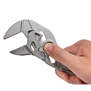 клещи переставные 260мм- гаечный ключ серия профи (квт) 