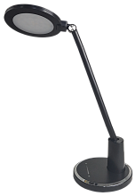 Светильник светодиодный настольный 2019 10Вт на подставке диммер черный IEK