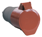 розетка переносная сси-215 16а 3р+ре+n 380-415в ip44 iek 