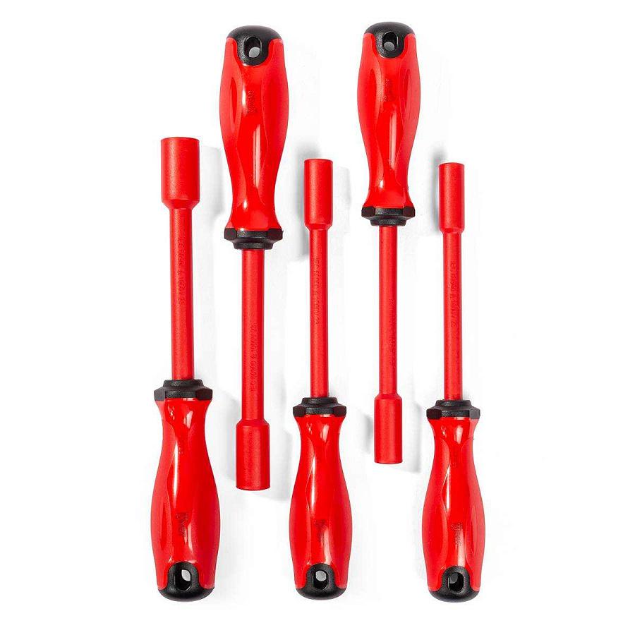 набор диэлектрических торцевых отверток нио-2205-т серия профи (квт) 