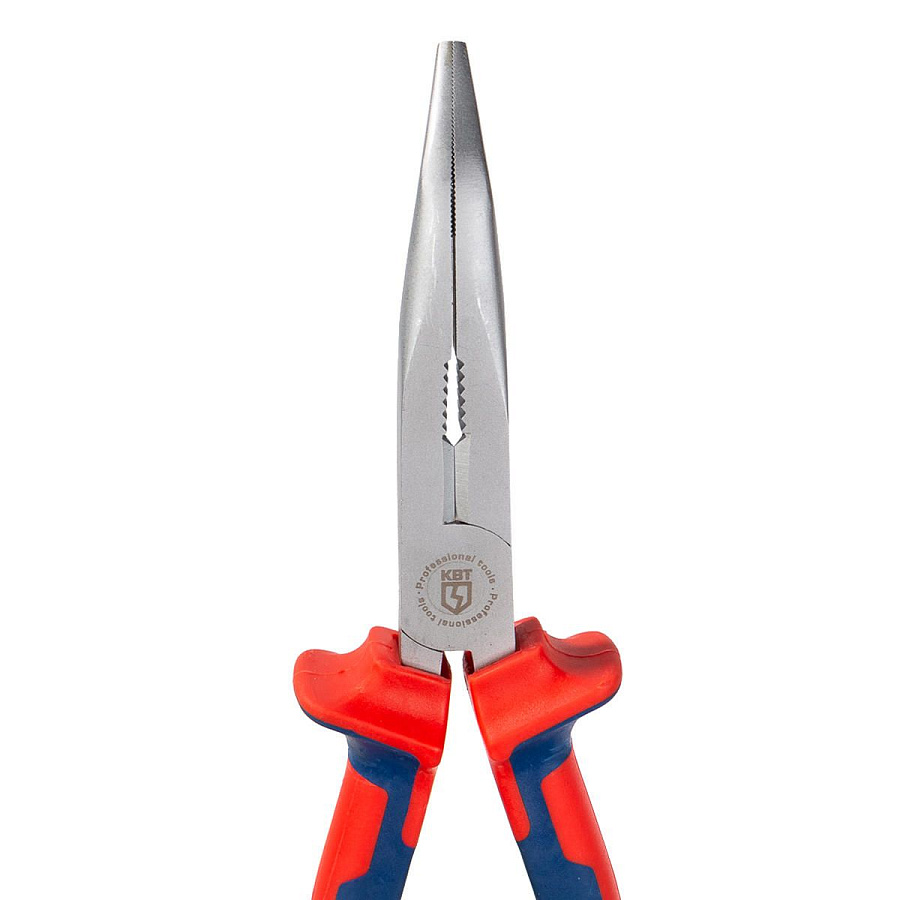 длинногубцы изогнутые 200 мм серия мастер (квт) 