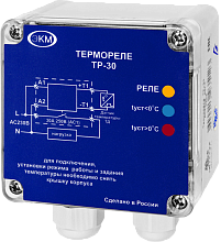 Реле температуры ТР-30 АС230В УХЛ4 без термодатчика, 30А, (-55...+125°С) IP54 (Меандр)