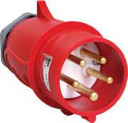 вилка стационарная сси-515 16а-6ч/200/346-240/415в 3р+ре+n ip44 magnum иэк 