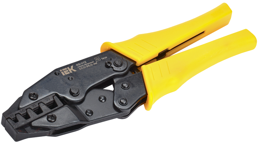 клещи обжимные ко-07е  10-35мм (наконечник-гильза) 