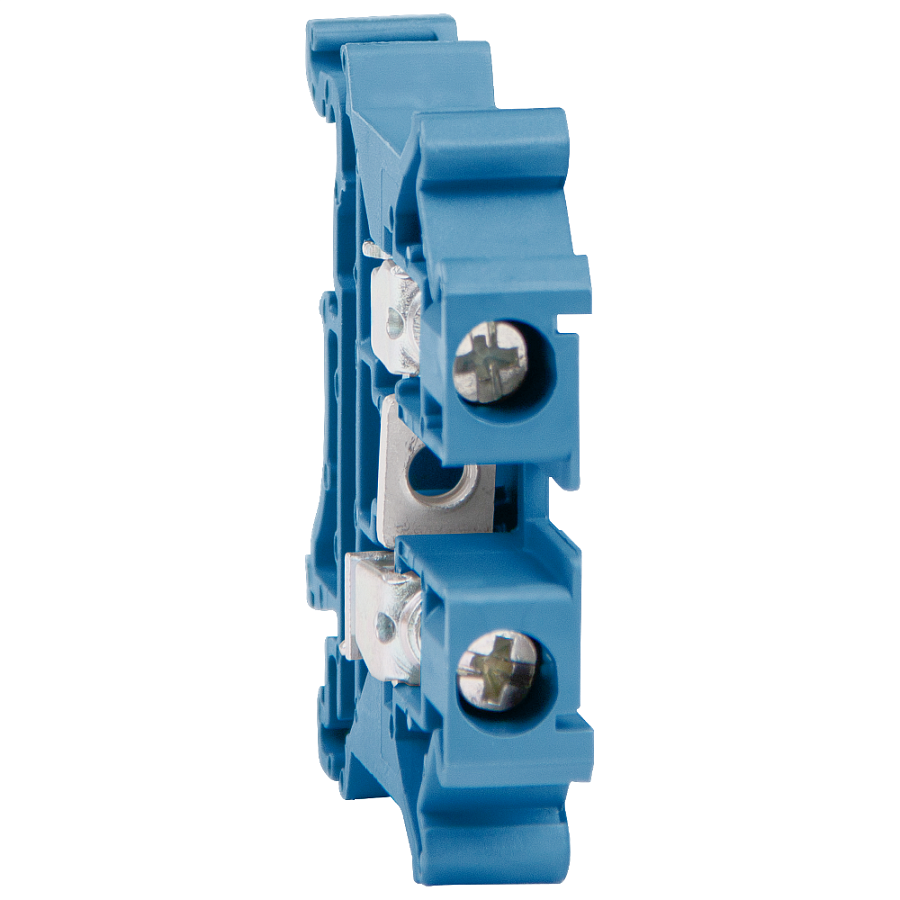 клемма проходная opticlip tb-6-i-41a-(1,5-6)-серый (keaz) 