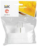 тройник т-01/02 (2 круглых места) iek 