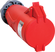 розетка переносная сси-223 32а-6ч/200-250в 2р+ре ip44 magnum иэк 