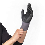 перчатки монтажника с-44l серия профи с полиуретановым покрытием утепленные (квт) 