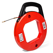 протяжка стальная stp-4.0/20k в кассете, 20м (fortisflex) 