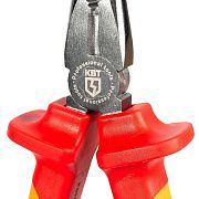 пассатижи диэлектрические 180 мм серия профи для работ под напряжением до 1000 в, стандарт vde (квт) 