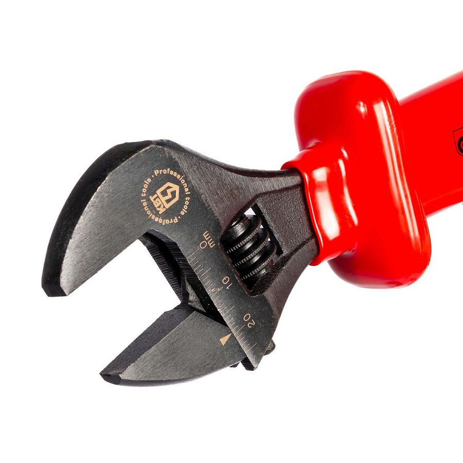 ключ разводной диэлектрический 20 мм серия эксперт (квт) 