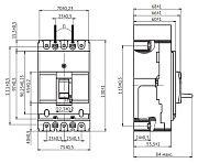 выключатель автоматический optimat e100n080-ухл3 (keaz)