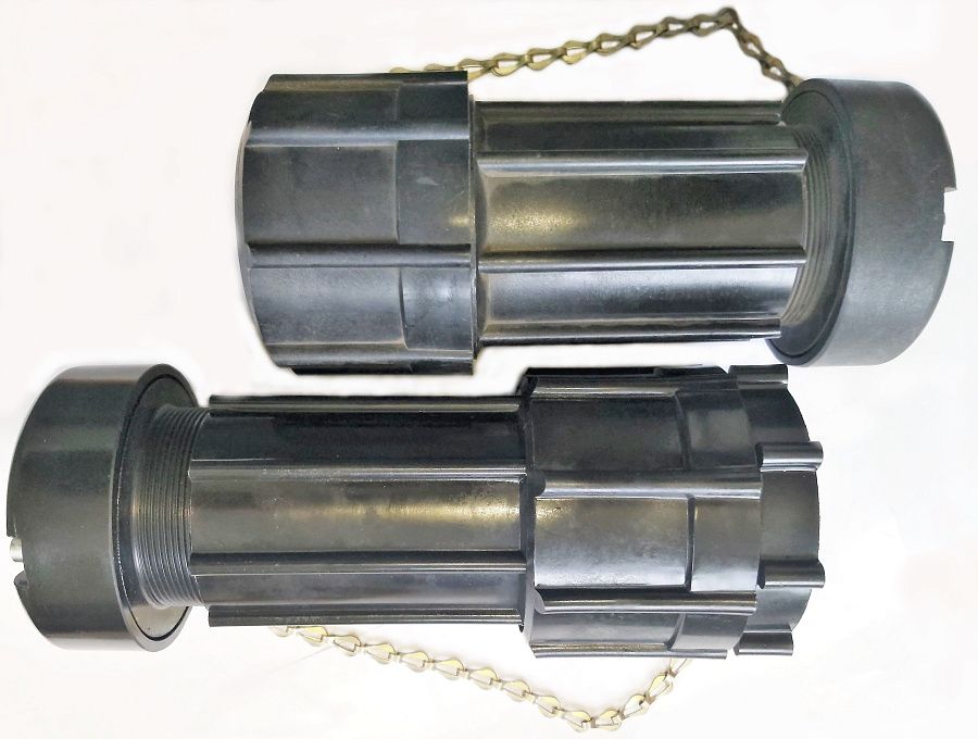 разъём кабельный переносной 160а 4-х контактный (вк-160-4 + рк-160-4)