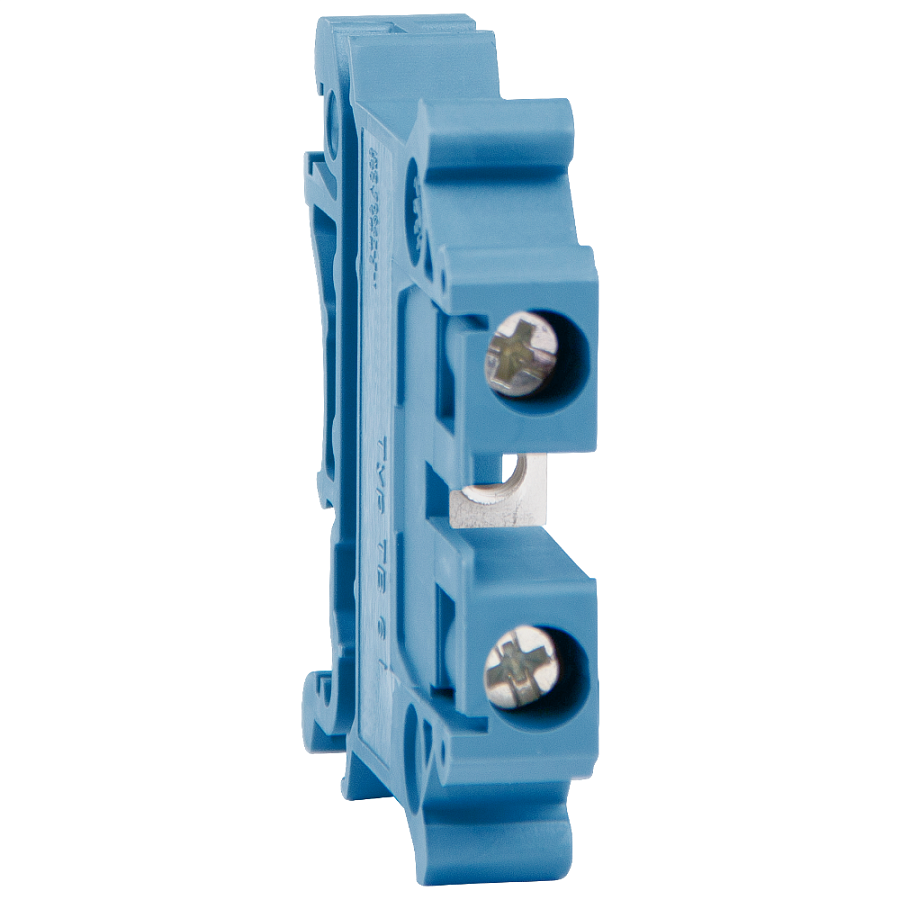клемма проходная opticlip tb-6-i-41a-(1,5-6)-серый (keaz) 