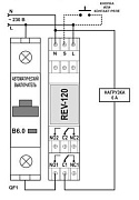 реле времени рэв-120 (новатек-электро) 