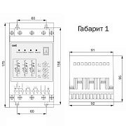устройство плавного пуска sfb 3ф 380в 1,5квт 3a uупр 110-220в modbus oni