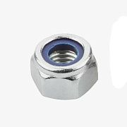 гайка шестигранная м 8 с нейлоновой вставкой 