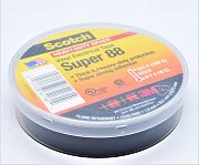 изолента пвх 0,215х19мм чёрная (20м) scotch super 88 3м  
