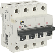 armat автоматический выключатель m06n 4p c 63а iek