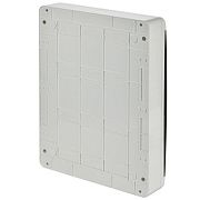 tekfor корпус пластиковый щрн-п-54 ip41 черная прозрачная дверь iek