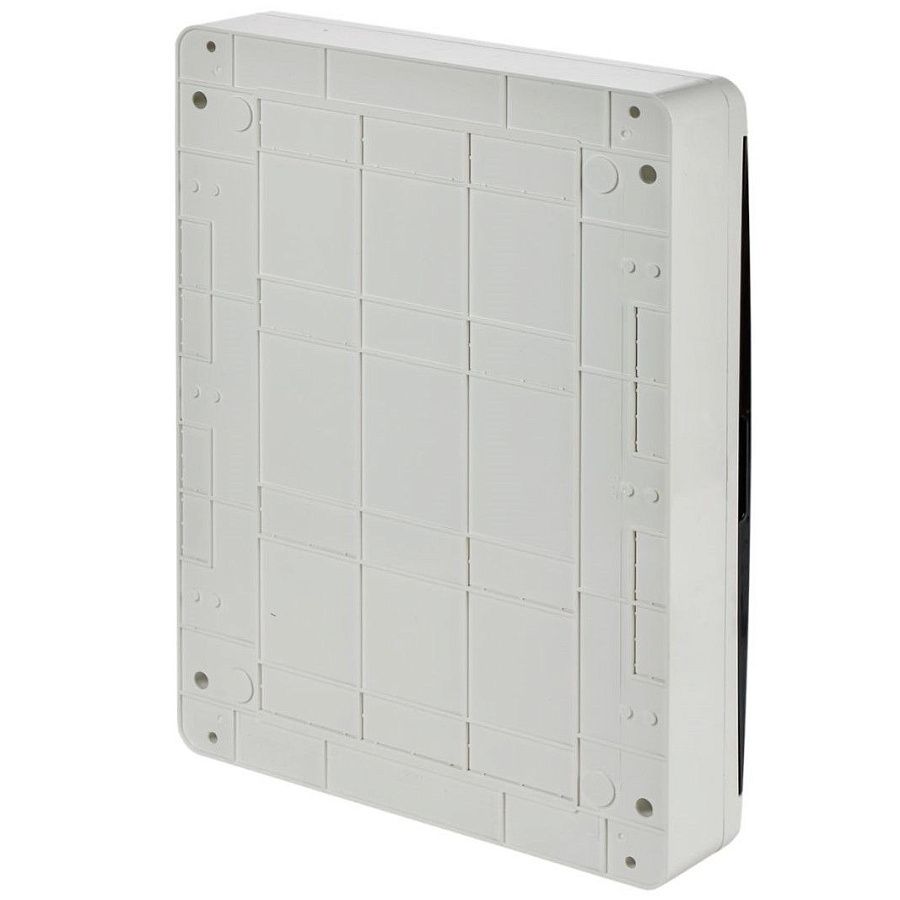 tekfor корпус пластиковый щрн-п-54 ip41 черная прозрачная дверь iek
