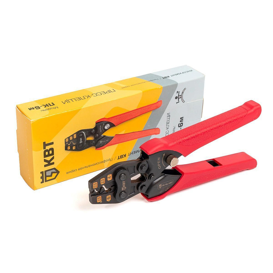 пресс-клещи пк-6м серия профи (квт) 