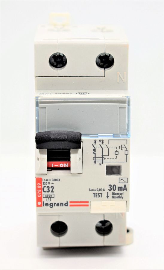 дифавтомат 1p+n 32a 30mа тип ас legrand
