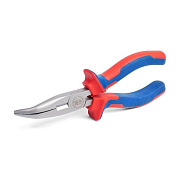 длинногубцы изогнутые 200 мм серия мастер (квт) 