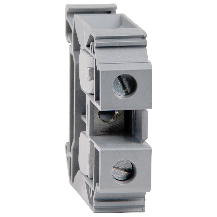 клемма проходная opticlip tb-35-i-125a-(10-35)-серый (keaz) 