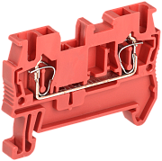 клемма пружинная кпи 2в-2,5 31а красная iek 