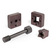 матрица кпо-26х12 пробивка и выкусывание отверстий сложной конфигурации (квт) 