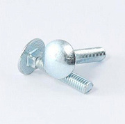 винт с полукруглой головкой и квадратным подголовником м6х20 (100шт.) 