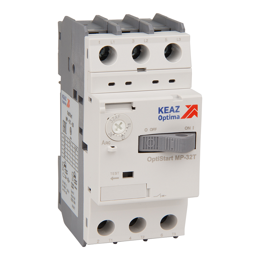 выключатель автоматический optistart mp-32t-6 (4-6а) кэаз