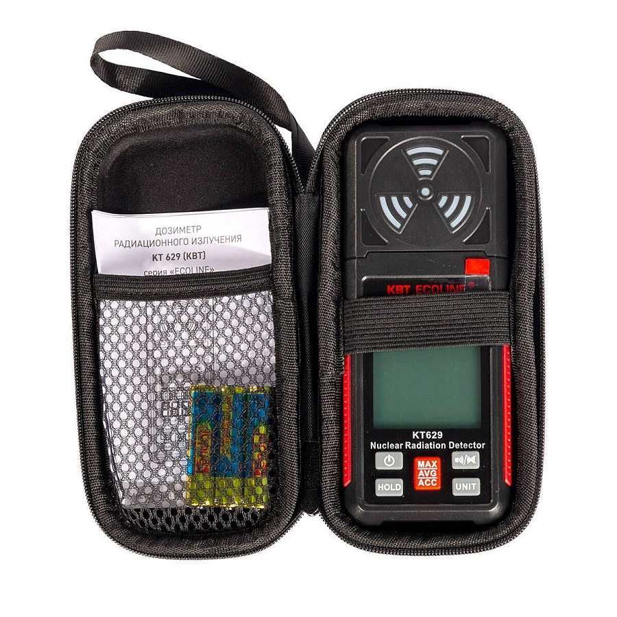дозиметр радиационного излучения кт 629 серия ecoline (квт)