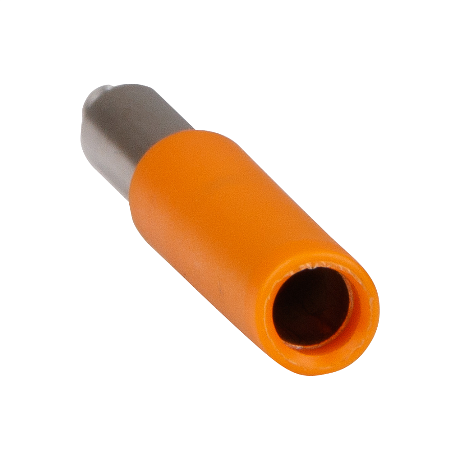 гнездо для щупа тестера opticlip psbj-6-t-og-оранжевый (keaz) 