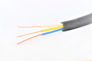 Кабель ВВГ-Пнг(А)-LS 3х2,5 ок -0,66 (бухта 100м) (НКЗ) ГОСТ 31996-2012