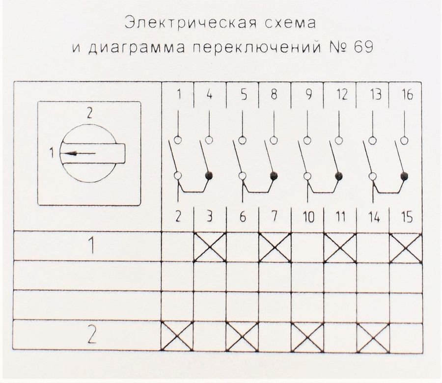 переключатель optiswitch 4g10-69-u-r014