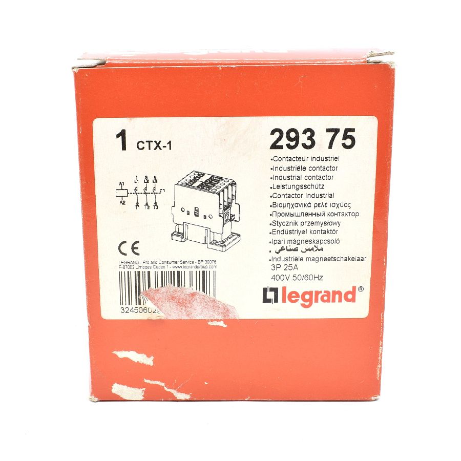 контактор ctx-1 25а 400в legrand